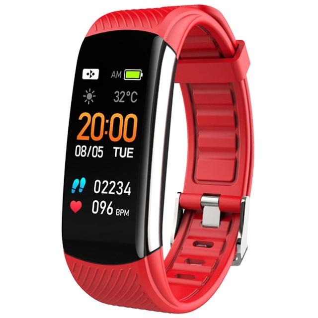 Hjemix | Smart Ware Fitrix Vanntett Treningssporer med Hjertefrekvens Blodtrykk