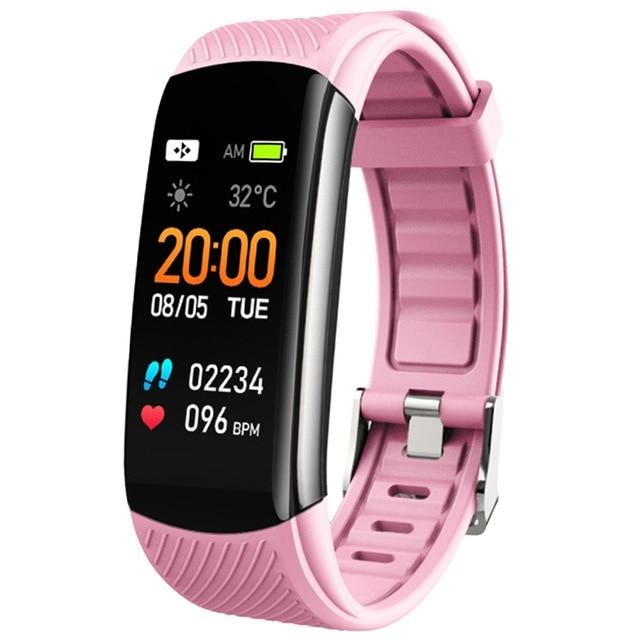 Hjemix | Smart Ware Fitrix Vanntett Treningssporer med Hjertefrekvens Blodtrykk