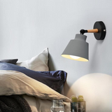 Hjemix | RoyaleGlow Sleek Modern Wood Wall Lamp - Moderne Hjemmelys