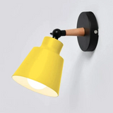 Hjemix | RoyaleGlow Sleek Modern Wood Wall Lamp - Moderne Hjemmelys