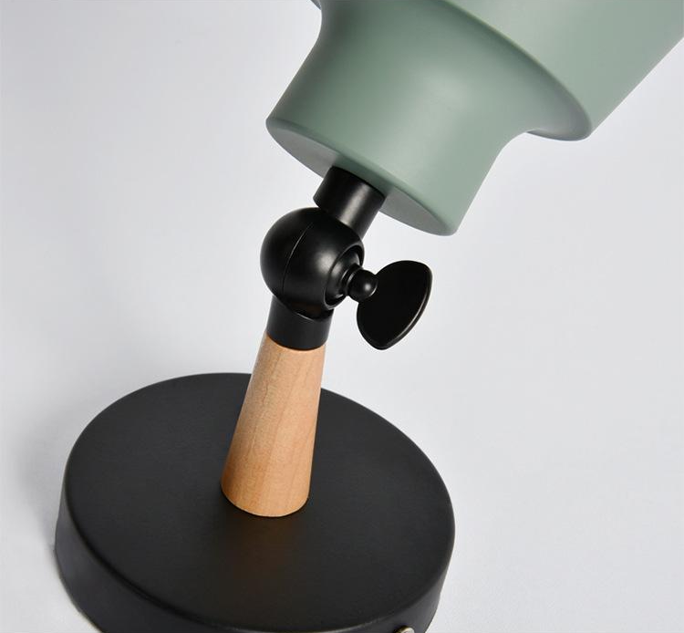 Hjemix | RoyaleGlow Sleek Modern Wood Wall Lamp - Moderne Hjemmelys