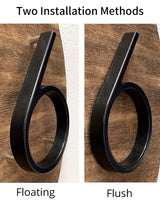 Hjemix | Royelux Moderne Husnumre - Rustfritt Sinklegering, Svart Finish, 5" Høy