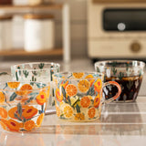 Hjemix | HighLand Trykt Glass Målebeger