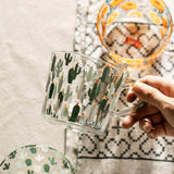 Hjemix | HighLand Trykt Glass Målebeger