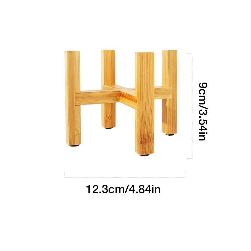 Hjemix | BambooElevate Plantebord laget av bambustrær | Justerbart & Stabilt | Perfekt for innendørs bruk