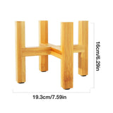 Hjemix | BambooElevate Plantebord laget av bambustrær | Justerbart & Stabilt | Perfekt for innendørs bruk