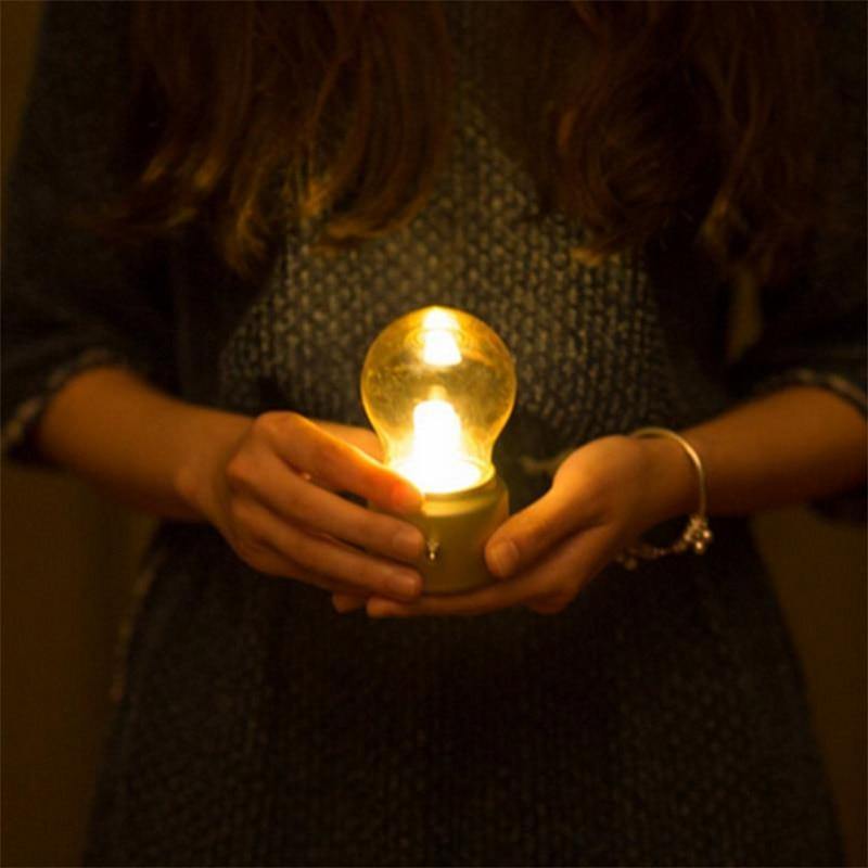 Hjemix | Vintage Lyspære Bordlampe