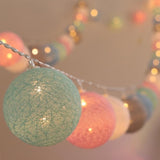 Hjemix | LED Bomull Ball Lysstyrker