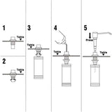Hjemix | Servantmontert Såpedispenser