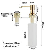 Hjemix | Servantmontert Såpedispenser