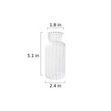 Hjemix | Petal-Teksturert-Glass Akenter & Vaser