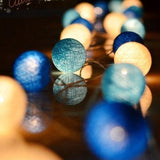 Hjemix | LED Bomull Ball Lysstyrker