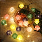 Hjemix | LED Bomull Ball Lysstyrker