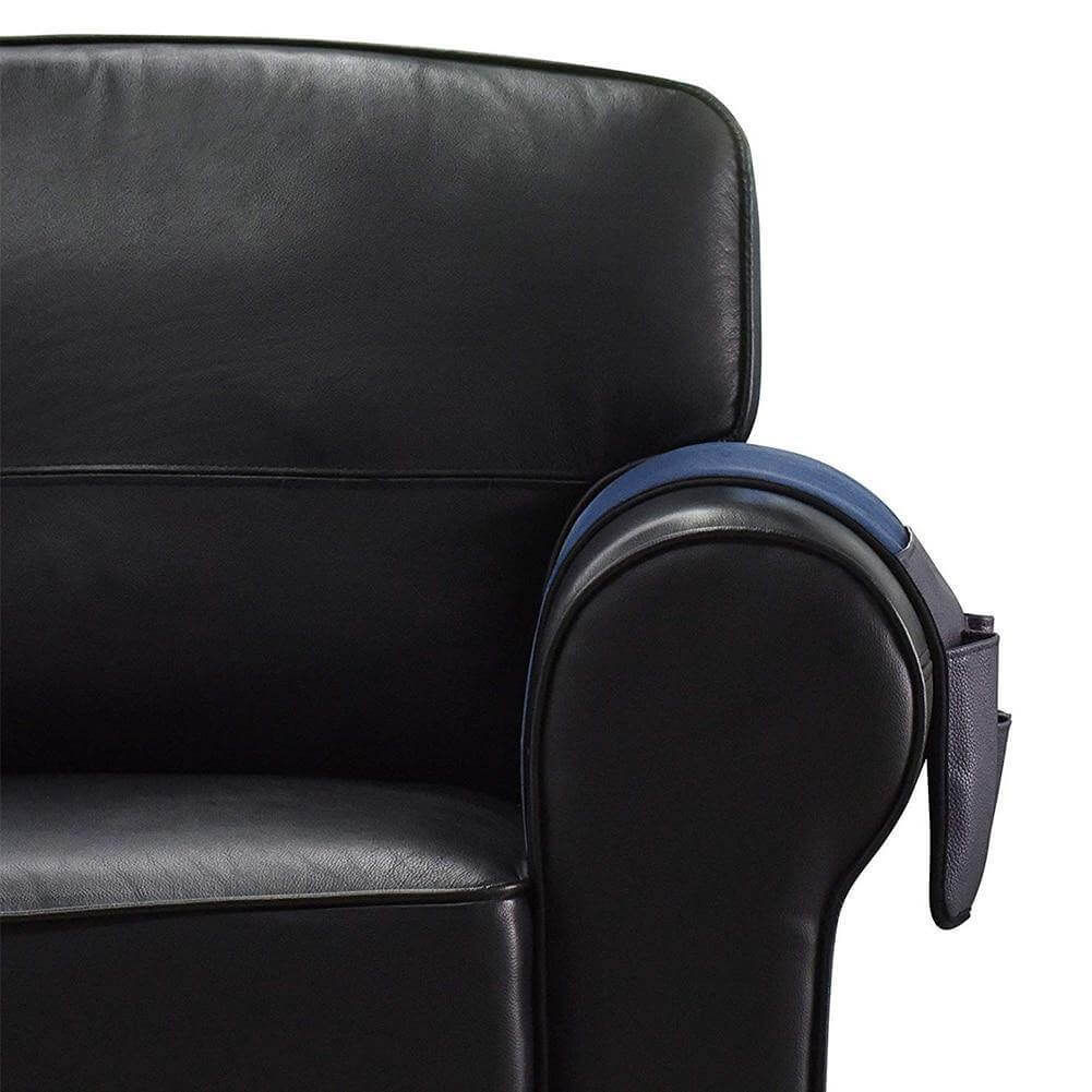 Hjemix | Non-slip 5 lomme lær armlene stol organiser