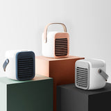 Hjemix | Mini luftkjøler med rask ventilasjon, USB-oppladbar