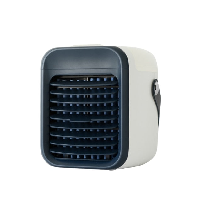 Hjemix | Mini luftkjøler med rask ventilasjon, USB-oppladbar