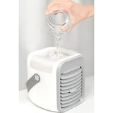 Hjemix | Mini luftkjøler med rask ventilasjon, USB-oppladbar