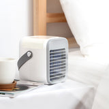 Hjemix | Mini luftkjøler med rask ventilasjon, USB-oppladbar