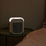 Hjemix | Mini luftkjøler med rask ventilasjon, USB-oppladbar