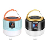 Hjemix | Værbestandig Solcelleoppladbar Camping LED Lampe