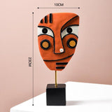 Hjemix | Abstrakt Pop Art Ansikt Hjem Skulptur