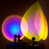 Hjemix | Atmosfærisk Solnedgang Robot Lampe LED