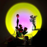 Hjemix | Atmosfærisk Solnedgang Robot Lampe LED