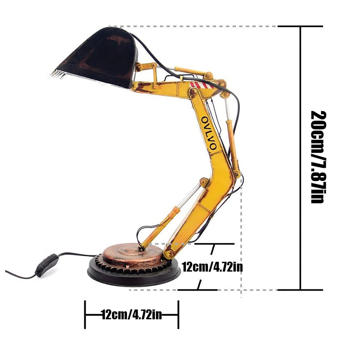 Hjemix | Unique Digger Bordlampe