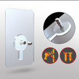 Hjemix | 10 stk tungduty punch-frie transparente klistre kroker