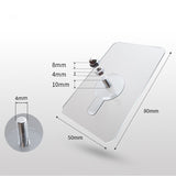 Hjemix | 10 stk tungduty punch-frie transparente klistre kroker