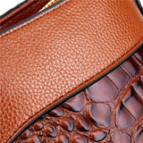 Hjemix | Lær Krokodille Veske – med håndlagde detaljer