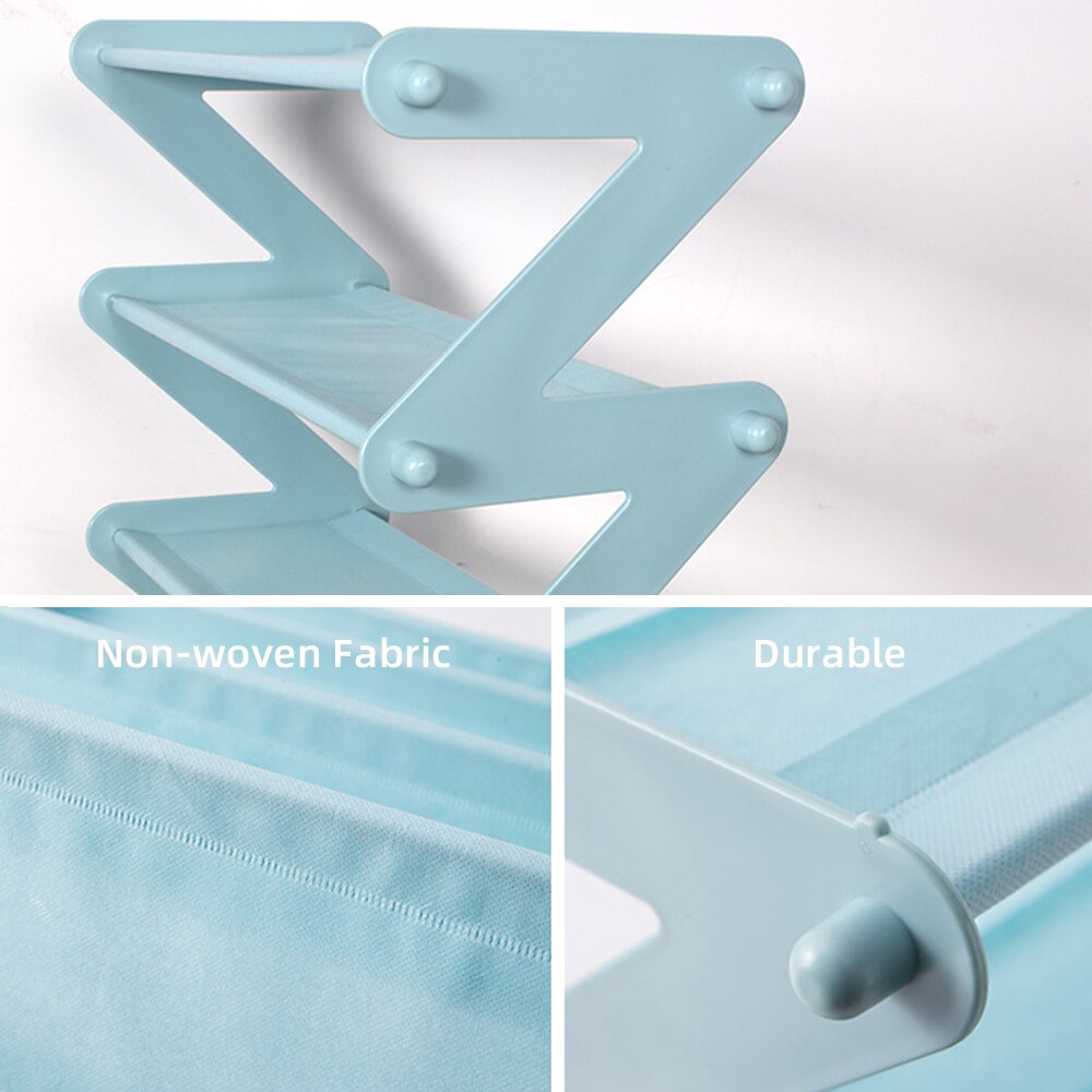 Hjemix | Minimal Z Justerbar Skrivebord Organizer og Skohylle