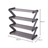 Hjemix | Minimal Z Justerbar Skrivebord Organizer og Skohylle