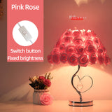 Hjemix | Rose Blossom Nattbord Lampe
