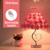 Hjemix | Rose Blossom Nattbord Lampe