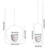 Hjemix | Frendorf Vivienne Hengende Plantepotteholder laget av Metall