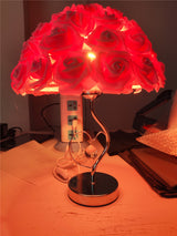 Hjemix | Rose Blossom Nattbord Lampe