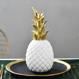 Hjemix | PineLux Glitrende Ananas Dekorativ Figur | Moderne Design | Tilgjengelig i 3 Farger & Størrelser