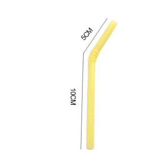 Hjemix | Glass sugerør - Sett med 4