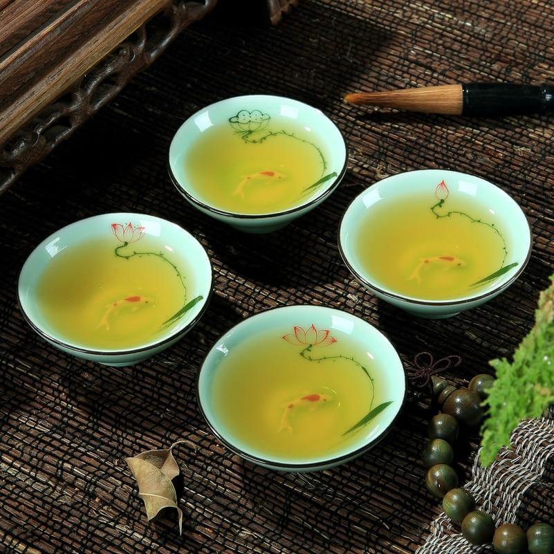 Hjemix | Luksus Kreativ Håndmalte Kinesiske Tradisjonelle Keramiske Skåler