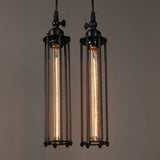 Hjemix | Pendellampe i vintage landhusstil - Hengelampe i jernbur stil