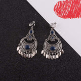 Hjemix | 5 fargede dusk vintage clips øreringer uten piercing