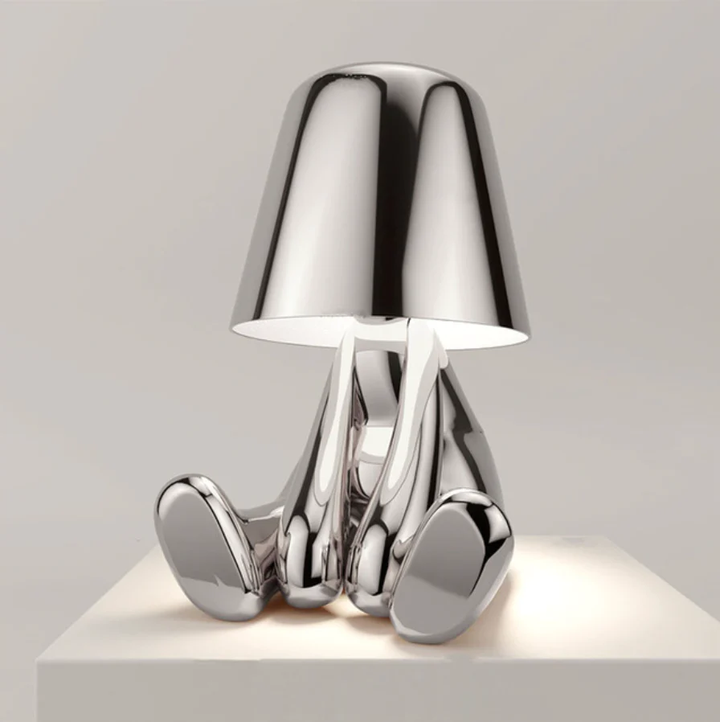 Hjemix | Manlamp - Kunstnerisk moderne LED bordlampe