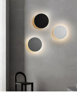 Hjemix | Moderne rund LED vegglampe for stilfull ambient belysning