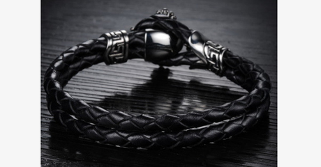 Hjemix | Vintage Cross Herrearmbånd