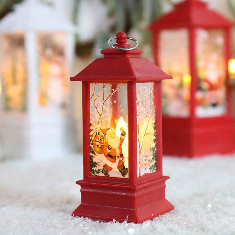 Hjemix | LED belyst roterende julelanterne