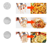 Hjemix | Manuell Rustfritt Stål Nuddeltryllekunstner Pastamaskin