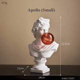 Hjemix | Harpiks gresk abstrakt skulptur