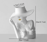 Hjemix | Harpiks Portrett Blomsterkrukke