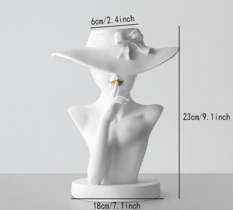 Hjemix | Harpiks Portrett Blomsterkrukke